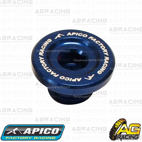 Apico Blue Engine Timing Plug Set For Kawasaki KX 250F 2004-2010 Motocross Enduro