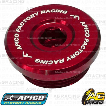 Apico Red Engine Timing Plug Set For Kawasaki KX 250F 2004-2010 Motocross Enduro