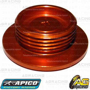 Apico Orange Engine Timing Plug For KTM SX-F 250 2006-2018 Motocross Enduro