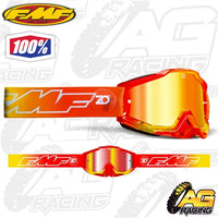 100% FMF Powerbomb Goggles - Rocket Osborne with Mirror Red Lens