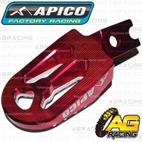 Apico Pro Bite Pro-Bite Red Wide Footpegs For Honda CR 125 2002-2007 Motocross Enduro