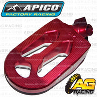 Apico Pro Bite Pro-Bite Red Wide Footpegs For Husqvarna CR 50 1999-2013 Motocross Enduro