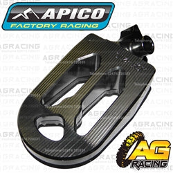 Apico Pro Bite Pro-Bite Titanium Grey Wide Footpegs For Husqvarna SMS 4 125 1999-2013 Supermoto