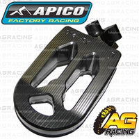 Apico Pro Bite Pro-Bite Titanium Grey Wide Footpegs For Husqvarna SMS 4 125 1999-2013 Supermoto