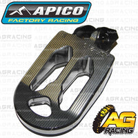 Apico Pro Bite Pro-Bite Titanium Grey Wide Footpegs Pegs For KTM SX 85 2018 Motocross Enduro
