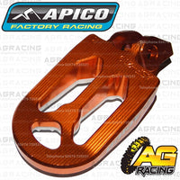 Apico Pro Bite Pro-Bite Orange Wide Footpegs Pegs For KTM SX 85 2018 Motocross Enduro