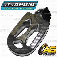 Apico Pro Bite Pro-Bite Titanium Grey Wide Footpegs Pegs For KTM EXC 525 1998-2016 Motocross Enduro