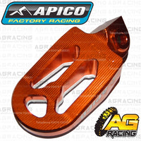 Apico Pro Bite Pro-Bite Orange Wide Footpegs Pegs For Beta RR 2T 250 2013-2018 Motocross Enduro