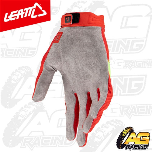 Leatt 2023 Gloves 2.5 X-Flow Red NanoGrip Adult Moto MX Motocross Enduro Quad