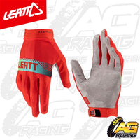 Leatt 2023 Gloves 2.5 X-Flow Red NanoGrip Adult Moto MX Motocross Enduro Quad