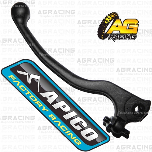 Apico Forged Black Long Front Brake Lever For Trials AJP Long