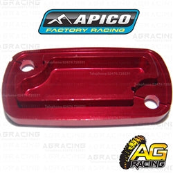 Apico Red Front Brake Master Cylinder Cover For Honda XR 600R 1996-2007 Motocross Enduro