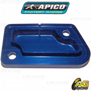 Apico Blue Front Brake Master Cylinder Cover For Yamaha YZ 125 2008-2018 Motocross Enduro