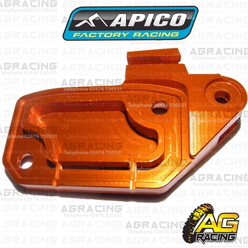 Apico Orange Front Clutch Master Cylinder Brembo Cover with Hot Start Bracket For KTM SX-F 250 2006-2010 Motocross Enduro