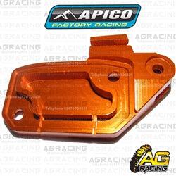 Apico Orange Front Clutch Master Cylinder Brembo Cover with Hot Start Bracket For KTM EXC-F 250 2006-2010 Motocross Enduro
