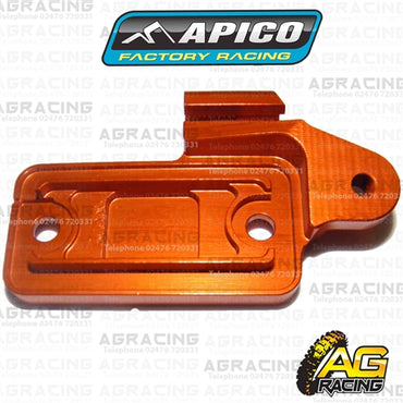 Apico Orange Front Clutch Master Cylinder Magura Cover with Hot Start Bracket For KTM SX-F 250 2005 Motocross Enduro