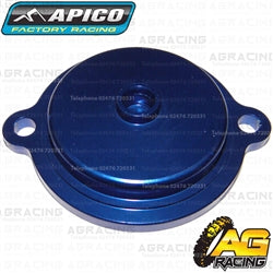 Apico Blue Oil Filter Cover Cap For KTM EXC 500 2012-2015 Motocross Enduro