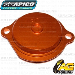 Apico Orange Oil Filter Cover Cap For KTM EXC-F 250 2007-2013 Motocross Enduro