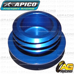 Apico Blue Aluminium Oil Fill Filler Plug For KTM SX 65 2009-2018 Motocross Enduro