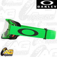 Oakley 2023 Airbrake MX Goggles Moto Green Clear Lens Motocross Enduro ATV Quad