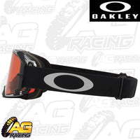Oakley 2023 Airbrake MX Goggles Tuff Blocks Gunmetal Prizm Bronze Lens Motocross