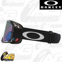 Oakley 2023 Airbrake MX Goggles Tuff Blocks Black Gunmetal Prizm Jade Lens Motocross