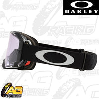 Oakley 2023 Airbrake MX Goggles Tuff Blocks Black Gunmetal Prizm Low Light Lens Motocross