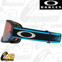Oakley 2023 Airbrake Eli Tomac MX Goggles Carbon Blue Prizm Sapphire Lens Motocross