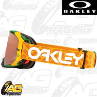 Oakley 2023 Airbrake Toby Price MX Goggles Gold Green  Prizm Lens Motocross Enduro