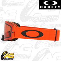 Oakley 2023 Front Line MX Goggles Orange Prizm Bronze Lens Motocross Enduro Quad