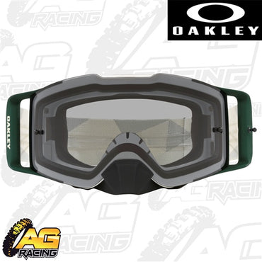 Oakley 2023 Front Line MX Goggles Tri-Grey Light Grey Lens Motocross Enduro Quad