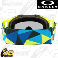 Oakley 2023 Front Line MX Goggles Tri-Retina Light Grey Lens Motocross Enduro