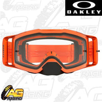 Oakley 2023 Front Line MX Goggles Moto Orange Clear Lens Motocross Enduro Quad