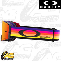 Oakley 2023 Front Line TLD Collection MX Goggles Neon Prizm Torch Lens Motocross