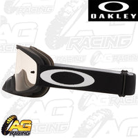 Oakley 2023 O Frame 2.0 Pro MX Goggles Matte Black Clear Lens Motocross Enduro