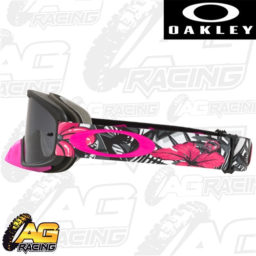 Oakley 2023 O Frame 2.0 Pro MX Goggles TLD Cosmic Jungle Dark Grey Lens Motocross