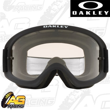 Oakley 2023 O Frame 2.0 Pro XS Youth MX Goggles Matte Black Kids Junior Motocross