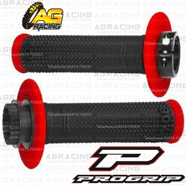 ProGrip 708 Twist Grips with 5 Cams Black Red Motocross Enduro Quad ATV