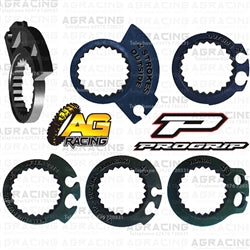 ProGrip 708 Twist Grips with 5 Cams Grey Black For KTM EXC 300 TPI 2018-2019