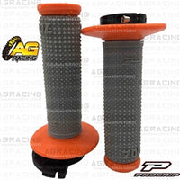 ProGrip 708 Twist Grips with 5 Cams Grey Orange For KTM SX 200 2000-2004