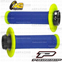 ProGrip 708 Twist Grips with 5 Cams Flo Yellow Blue For Honda CRF 250RL Rally ABS 2018-2019