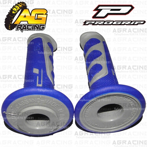 Pro Grip Progrip 793 Twist Grips Blue Motocross Enduro Quad ATV