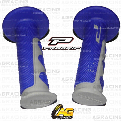Pro Grip Progrip 793 Twist Grips Blue Motocross Enduro Quad ATV
