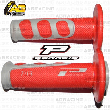 Pro Grip Progrip 793 Twist Grips Red Motocross Enduro Quad ATV