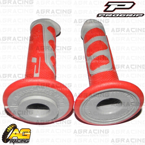 Pro Grip Progrip 793 Twist Grips Red Motocross Enduro Quad ATV