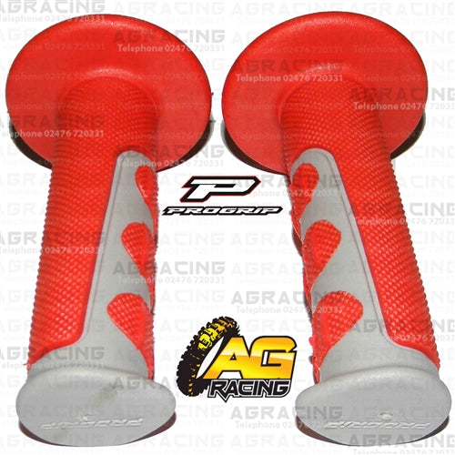 Pro Grip Progrip 793 Twist Grips Red Motocross Enduro Quad ATV