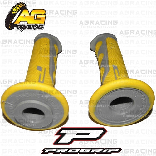 Pro Grip Progrip 793 Twist Grips Yellow Motocross Enduro Quad ATV
