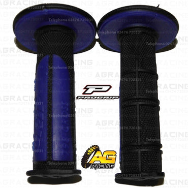 Pro Grip Progrip 798 Twist Grips Blue Motocross Enduro Quad ATV