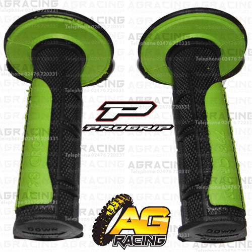 Pro Grip Progrip 798 Twist Grips Green Motocross Enduro Quad ATV