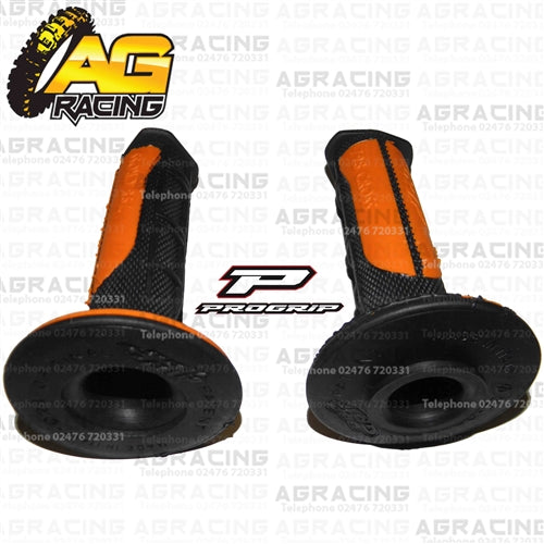Pro Grip Progrip 798 Twist Grips Orange Motocross Enduro Quad ATV